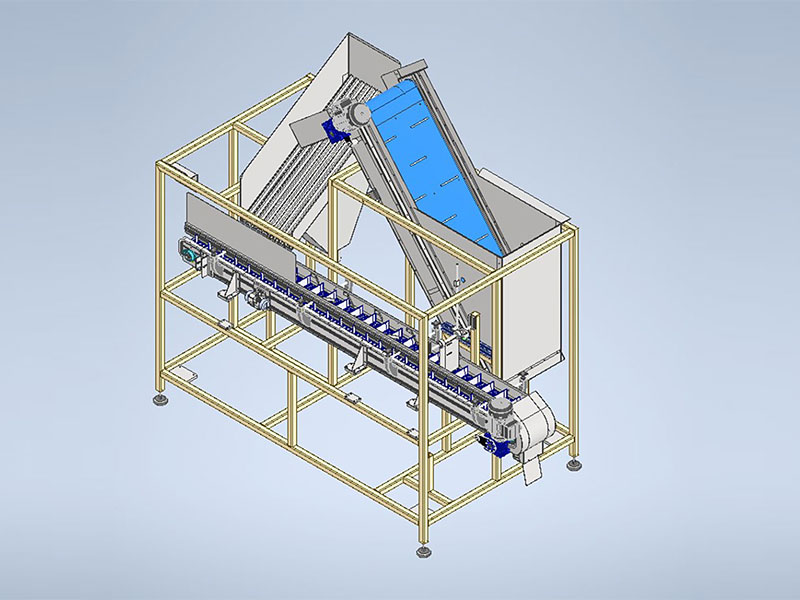 Round Sticks Feeding Machine