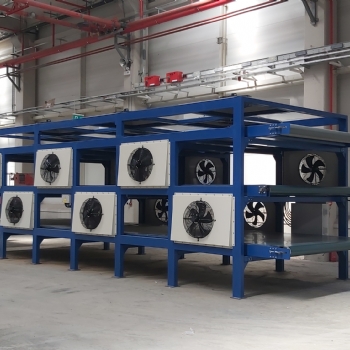 Rubber Sheet Cooling Unit Conveyor